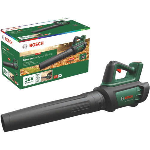 Bosch AdvancedLeafBlower 36V-750 - Accu bladblazer - Borstelloze motor - Zonder accu en lader