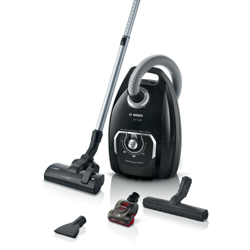 Bosch BGL8BA3S - Stofzuiger met zak - Wasbaar HEPA13 filter - Zwart