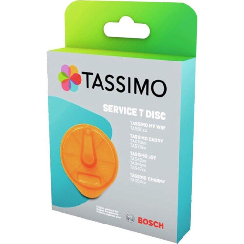 Bosch B/s Tassimo - T-disk - Instellen en reinigen - Oranje Tweedehands