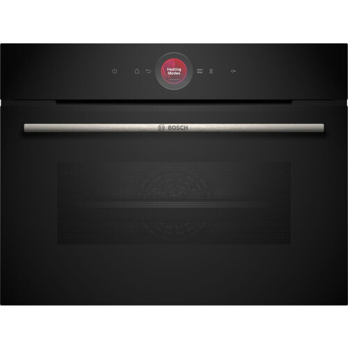 BOSCH CBG7341B1 - Multifunctionele oven Serie 8 - 12 verwarmingsmethoden 47 liter - Smart bediening