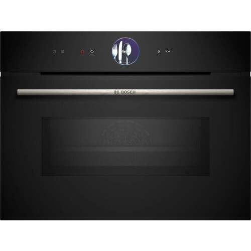 Bosch CMG7361B1 - Compacte inbouw bakoven met magnetron - 20 verwarmingssystemen - 45L inhoud Tweedehands