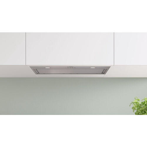 Bosch DLN77AC50 - Geïntegreerde afzuigkap - 70 cm - RVS - Intensiefstand met reset Tweedehands