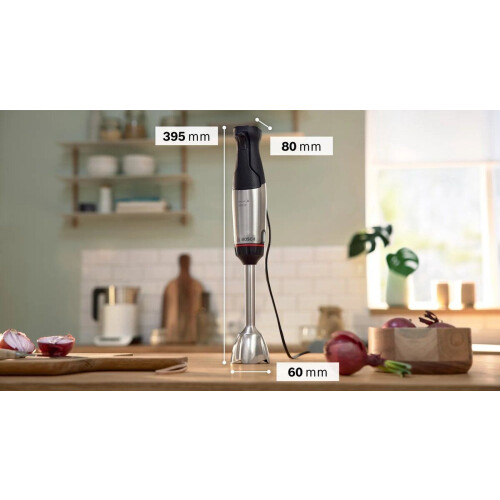 Bosch ErgoMaster Series 6 - Staafmixer - 1000W - QuattroBlade Pro - RVS