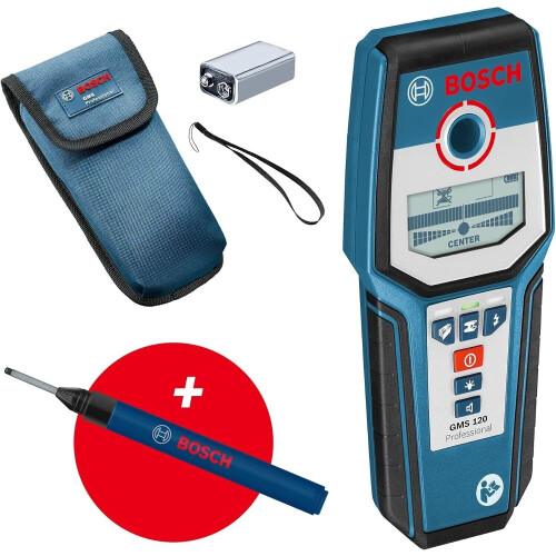Bosch GMS 120 - Detector - 3 detectiemodi - IP 54 Tweedehands
