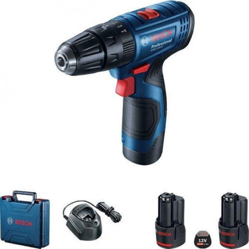 Bosch GSB 120-LI - Klopboor-/Schroefmachine - 12V 2,0 Ah Li-ion - 0,9 kg (2 stuks)