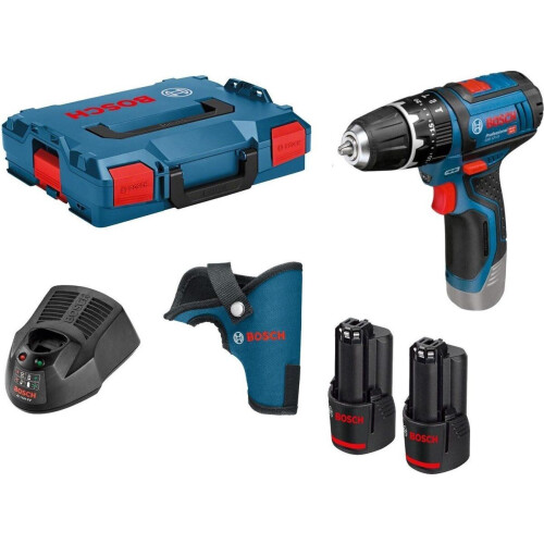 Bosch GSB 12V-15 Professional - Accuschroefboormachine - Klopboorfunctie 30 Nm 0-1300 opm Tweedehands