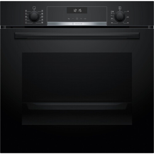 Bosch HBG537BB3 - Inbouwoven - 71 l - 3D Hetelucht - Eco Clean Direct - Zwart Tweedehands