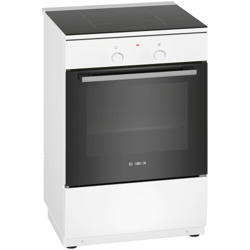 Bosch HLL09A020U - Vrijstaand inductiefornuis - 3D hetelucht - Wit Tweedehands