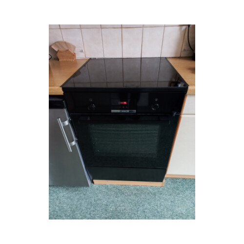 Bosch HLN39A050U - Inductie fornuis 60 cm - 66 liter oveninhoud - Roestvrijstaal