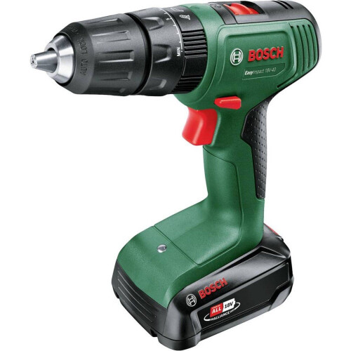 Bosch Home and Garden 06039D810C - Accu-klopboor/schroefmachine 18 V 1.5 Ah Li-ion - Inclusief accu lader koffer