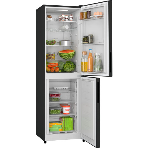 Bosch Kgn27nbeag Koel-vriescombinatie – 182 Cm, Nofrost, 255 Liter, Zwart | Nieuw (outlet)