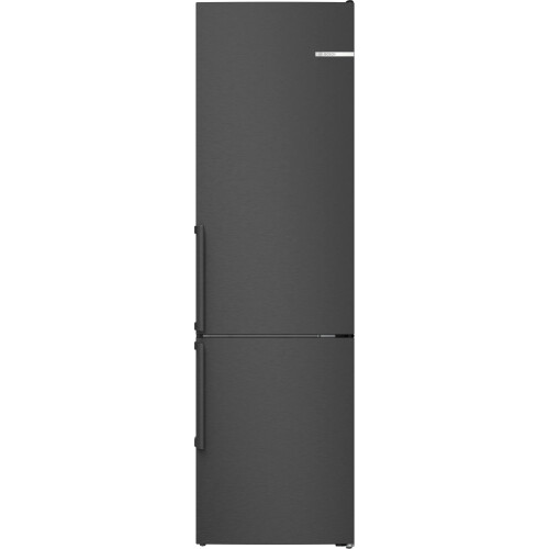 BOSCH KGN39VXAU - Koelvriescombinatie - NoFrost - Geborsteld zwart staal - 203x60x67 cm Tweedehands