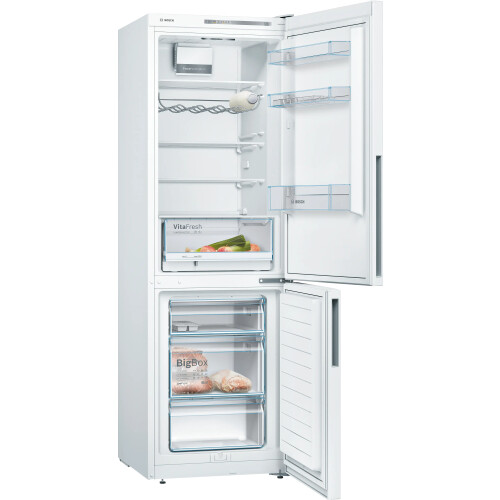 Bosch Kgv36vw32s - Koelvriescombinatie - 186 Cm - 309l - Lowfrost - Wit