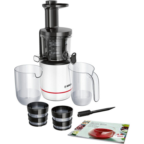 Bosch MESM500W VitaExtract - Slowjuicer - 150W - Zwart Wit Tweedehands