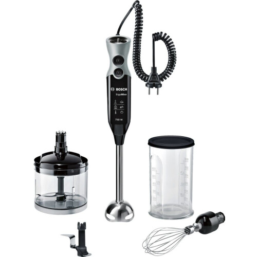 Bosch MSM67170 - Staafmixer - 750W 12 snelheden - Grijs Zwart