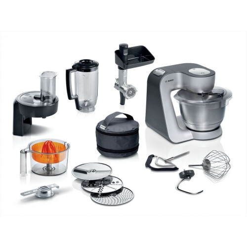 Bosch MUM5 - MUM5935B - Keukenmachine - 1000W - 3,9L - Donker zilver