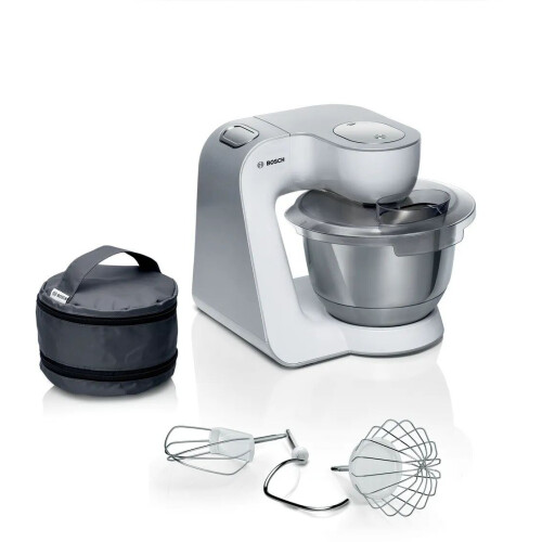 Bosch MUM58200 - Keukenmachine - 1000 W - 3,9L roestvrijstalen kom - Wit/Zilver