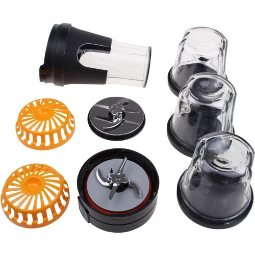 Bosch MUZ45XTM1 - Tasty Moments pakket 5-in-1 multi-molen - Molen hakker blender ToGo