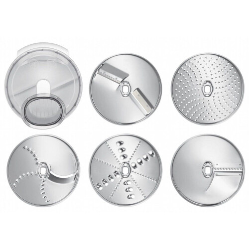 Bosch MUZ5VL1 - VeggieLove lifestyle pakket - Rasp- en snijapparaat met 5 schijven - Zilver Tweedehands