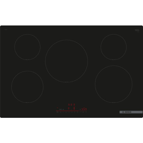 Bosch PIV81RHB1E - Inbouw inductiekookplaat - 80 cm - 5 kookzones - Zwart