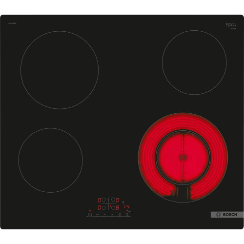 Bosch PKF611BB2E - Keramische kookplaat - 4 kookzones - Zwart