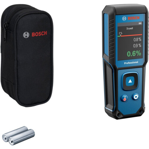 Bosch Professional GMM 1-15 - Materiaalvochtmeter - IP65 - LCD-kleurenscherm Tweedehands