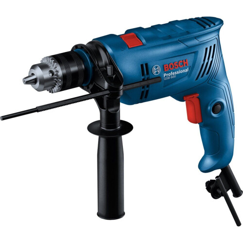 Bosch Professional GSB 600 - Klopboormachine - 600 W - Inclusief Handgreep en Diepteaanslag