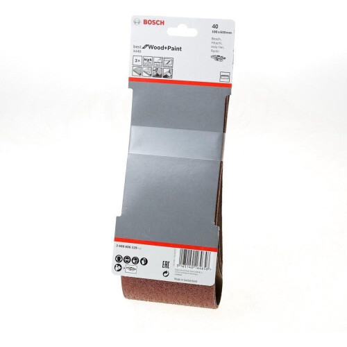 Bosch Professional - Schuurbandset - 100 x 610 mm korrel 40 (3 stuks) Tweedehands