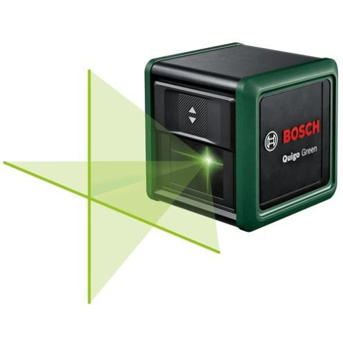 Bosch Quigo Green - Kruislijnlaser - Groene laser voor betere zichtbaarheid - Zelfnivellerend Tweedehands
