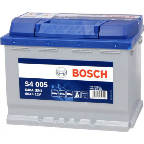 Bosch S4 005 - Auto Accu 60 Ah - 540 A koudstartstroom - 12 Volt Tweedehands