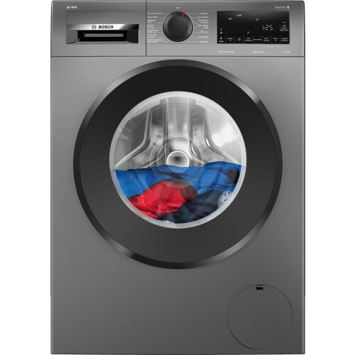 Bosch Serie 6 WGG244FNNL - Wasmachine - 9 kg - 1400 rpm - i-DOS - Iron Assist - Cast Iron Grey Tweedehands
