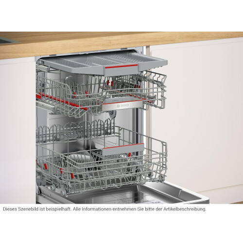 Bosch Smi6zcs16e - Half Geïntegreerde Inbouw Vaatwasser - 60 Cm - 14 Couverts - Home Connect & Zeoliet - 40 Db - Energieklasse B | Nieuw (outlet)