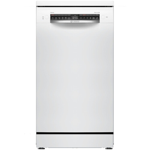 Bosch SPS4HKW49E - Vrijstaande smalle vaatwasser - 6 programma's - Eco 50°C en Snel 65°C - Home Connect
