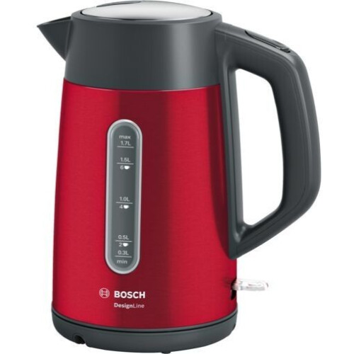 Bosch TWK4P434 - Waterkoker - 1,7L - RVS - 2400W - Snoerloos Tweedehands