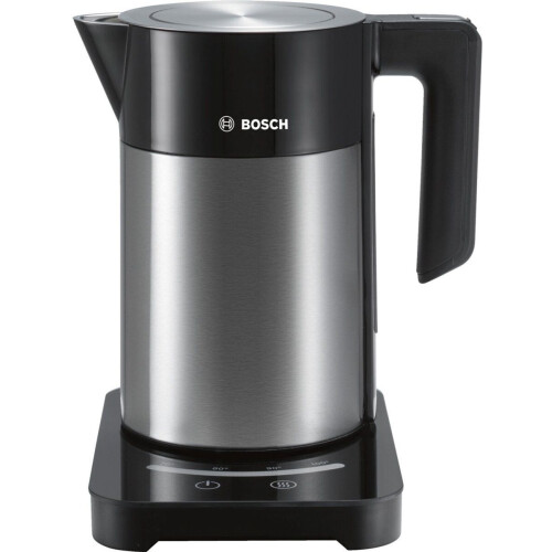 Bosch TWK7203 - Waterkoker - TemperatureControl7 Warmhoudfunctie - Aluminium Zwart Tweedehands