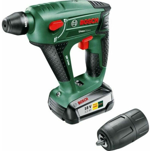 Bosch Uneo Maxx - Accuboorhamer - 18 V met 1 accu en lader Tweedehands