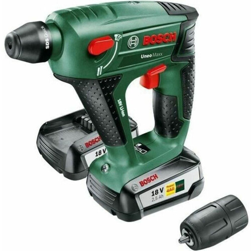 Bosch UNEO Maxx - Accuboorhamer - 3-in-1 voor boren hameren en schroeven - 18V Tweedehands