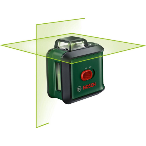 Bosch UniversalLevel 360 - 360° Kruislijnlaser - Groene laserlijnen - Nauwkeurigheid +/- 0,4 mm/m Tweedehands