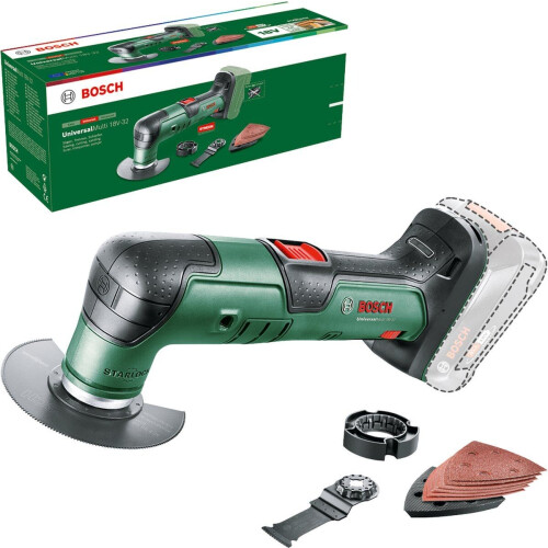 Bosch UniversalMulti 18V-32 - Multitool - Koolborstelloos - Inclusief accessoires