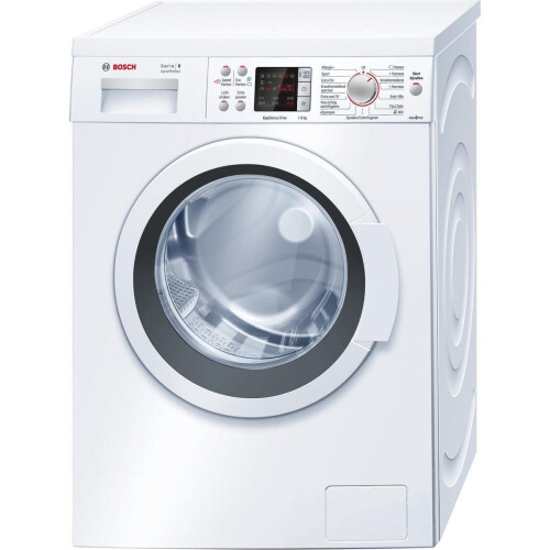 Bosch WAQ28446NL - Wasmachine - A+++ -30% ECARF gecertificeerd VarioPerfect™ WaveDrum™ - Wit Tweedehands