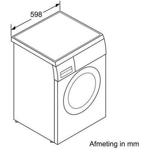 Bosch Waq28461nl Varioperfect Wasmachine 7kg 1400t