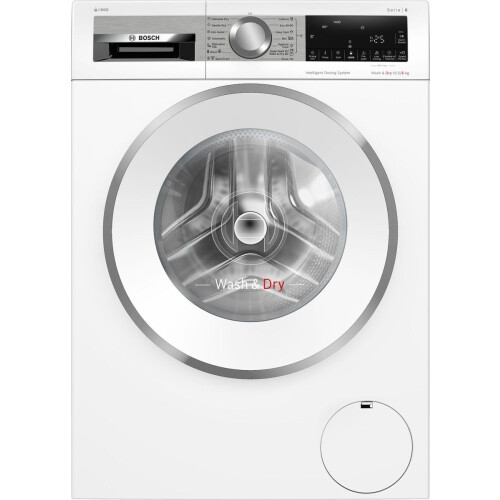 Bosch WNG254A9BY - Serie 6 - Was-droogcombinatie - 10.5/6 kg - 1400 rpm - i-DOS - AutoDry - Wit