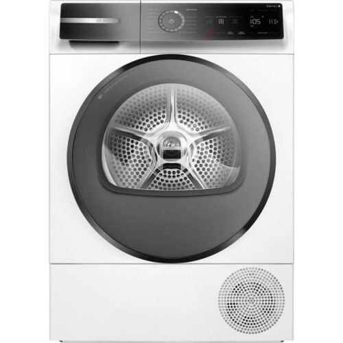 Bosch WQB246D41 - Warmtepompdroger - 9 kg - AutoDry - 59 dB - Energieklasse B - Wit Tweedehands