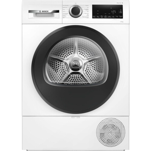 Bosch WQG133DBNL - Serie 6 - Warmtepompdroger - 8 kg - Stil
