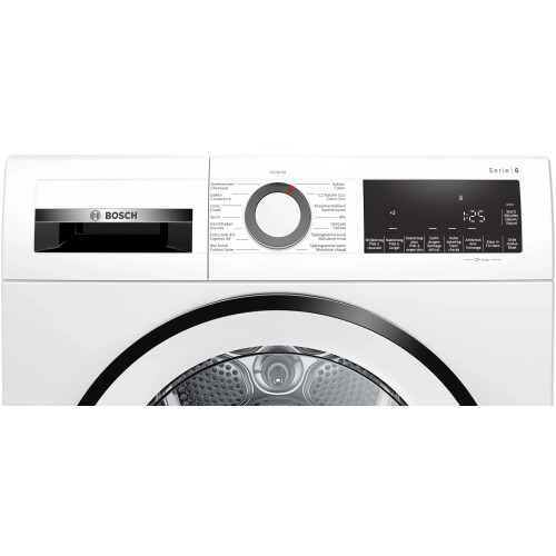 Bosch Wqg231m0fg - Warmtepompdroger - 8 Kg - Autodry - 64 Db - Energieklasse A++ | Nieuw (outlet)