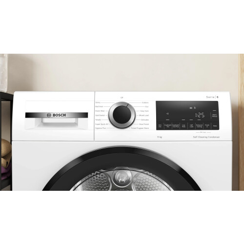 Bosch Wqg24502gb - Warmtepompdroger - 9 Kg - Autodry & Selfcleaning Condenser - 61 Db - Energieklasse A+++ | Nieuw (outlet)