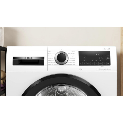Bosch Wqg24509 - Warmtepompdroger - 9 Kg - Autodry - 64 Db - Energieklasse E | Nieuw (outlet)