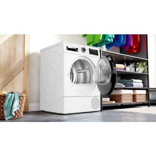 Bosch Wqg245a0gb/01 - Warmtepompdroger - 9 Kg - Autodry & Zelfreinigende Condensor - 61 Db - Energieklasse A+++ | Nieuw (outlet)