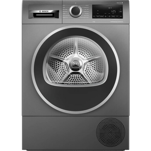 Bosch Wqg245r9gb - Warmtepompdroger - 9 Kg - 64 Db - Energieklasse E - Grafiet | Tweedehands (Refurbished) Tweedehands