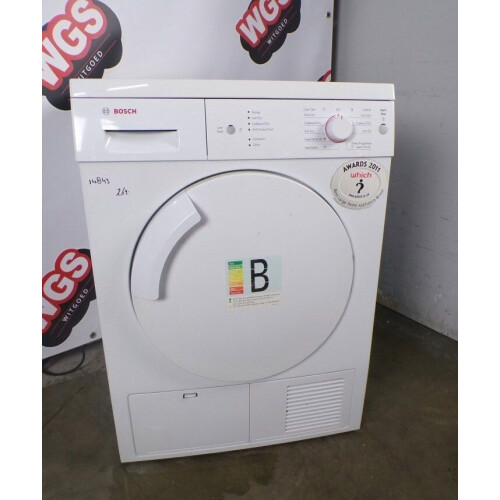 Bosch WTE84105GB - Condensdroger 7kg - Energieklasse B - Wit Tweedehands